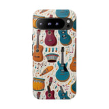 Musical Instruments Design 03 on Google Pixel Phone Case - Beautiful Design for Music Lovers