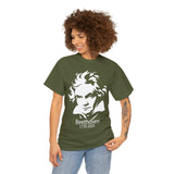 Beethoven Image on Unisex Heavy Cotton Tee