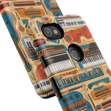 Musical Instruments Design 02 on Google Pixel Phone Case - Beautiful Design For Music Lovers