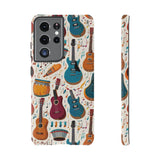 Musical Instruments Design 03 on Samsung Galaxy Phone Case - Beautiful Design for Music Lovers