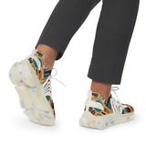 Musical Instruments Design 02 on Men's Mesh Sneakers - Perfect for Summer Adventures