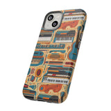 Musical Instruments Design 02 on iPhone Case - Lovely Design for Music Lovers