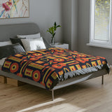 Musical Instruments Velveteen Minky Blanket 1