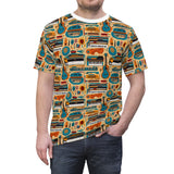 Musical Instruments Design 02 on Unisex Tee for Music Lovers
