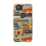 Musical Instruments Design 02 on Google Pixel Phone Case - Beautiful Design For Music Lovers