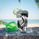 Piano Keys Design 02 on Tumbler with Straw - 16oz, Perfect for Music Lovers