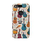 Musical Instruments Design 03 on Google Pixel Phone Case - Beautiful Design for Music Lovers