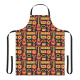 Colourful Musical Instruments Apron (AOP) 2