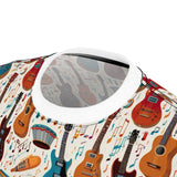 Musical Instruments Design 03 on Unisex Tee for Music Lovers