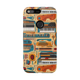 Musical Instruments Design 02 on Google Pixel Phone Case - Beautiful Design For Music Lovers