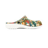 Tropical Piano Floral Clogs for Summer Adventures