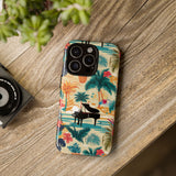 Tropical Piano iPhone Case - Floral Design for Music Lovers