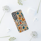 Musical Instruments Design 01 on Samsung Galaxy Phone Case - Floral Design for Music Lovers