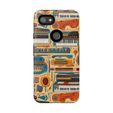 Musical Instruments Design 02 on Google Pixel Phone Case - Beautiful Design For Music Lovers