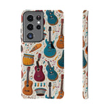 Musical Instruments Design 03 on Samsung Galaxy Phone Case - Beautiful Design for Music Lovers