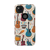 Musical Instruments Design 03 on Google Pixel Phone Case - Beautiful Design for Music Lovers