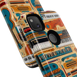 Musical Instruments Design 02 on Google Pixel Phone Case - Beautiful Design For Music Lovers