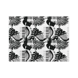 Piano Keys Velveteen Minky Blanket 1
