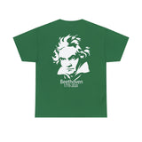 Beethoven Image on Unisex Heavy Cotton Tee