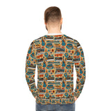 Musical Instruments Design 02 on Lightweight Sweatshirt | Music Lover's Gift