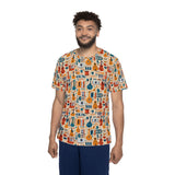 Musical Instruments Design 01 Print on Men's Sports Jersey - Beach Vibes Apparel