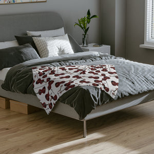 Lovely Violins Velveteen Minky Blanket 1