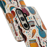 Musical Instruments Design 03 on Samsung Galaxy Phone Case - Beautiful Design for Music Lovers
