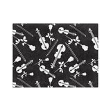 Lovely Violins Velveteen Minky Blanket 2