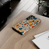 Musical Instruments Design 01 on Samsung Galaxy Phone Case - Floral Design for Music Lovers