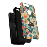 Tropical Piano Google Pixel Phone Case - Floral Design for Music Lovers
