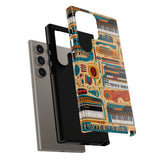 Musical Instruments Design 02 on Samsung Galaxy Phone Case - Beautiful Design for Music Lovers