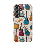 Musical Instruments Design 03 on Samsung Galaxy Phone Case - Beautiful Design for Music Lovers
