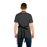 Musical Instruments Design 03 Print on Apron with 5-Color Straps | Perfect for Cooking & BBQ