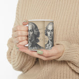 D Scarlatti Portrait on Ceramic Mug 11oz - Musician Gift, Coffee Cup for Music Lovers