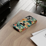 Tropical Piano iPhone Case - Floral Design for Music Lovers