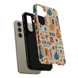 Musical Instruments Design 01 on Samsung Galaxy Phone Case - Floral Design for Music Lovers