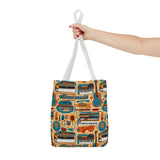 Musical Instrument Design 02 on Piano Tote Bag - Stylish Summer Accessory for Music Lovers