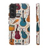 Musical Instruments Design 03 on Samsung Galaxy Phone Case - Beautiful Design for Music Lovers