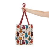 Musical Instrument Design 03 on Piano Tote Bag - Stylish Summer Accessory for Music Lovers
