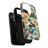 Tropical Piano iPhone Case - Floral Design for Music Lovers