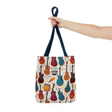 Musical Instrument Design 03 on Piano Tote Bag - Stylish Summer Accessory for Music Lovers