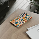 Musical Instruments Design 01 on Samsung Galaxy Phone Case - Floral Design for Music Lovers
