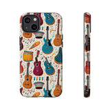 Musical Instruments Design 03 on iPhone Case - Beautiful Design for Music Lovers