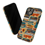 Musical Instruments Design 02 on iPhone Case - Lovely Design for Music Lovers