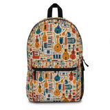 Musical Instruments Design 01 on Backpack - Beautiful Musical Design for Music Lovers