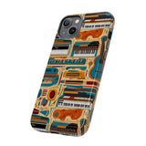 Musical Instruments Design 02 on iPhone Case - Lovely Design for Music Lovers