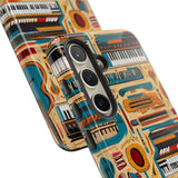 Musical Instruments Design 02 on Samsung Galaxy Phone Case - Beautiful Design for Music Lovers