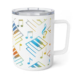 Piano Keys Insulated Coffee Mug, 10oz  (5)