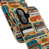Musical Instruments Design 02 on iPhone Case - Lovely Design for Music Lovers