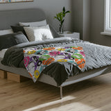 Musical Instruments Velveteen Minky Blanket 2